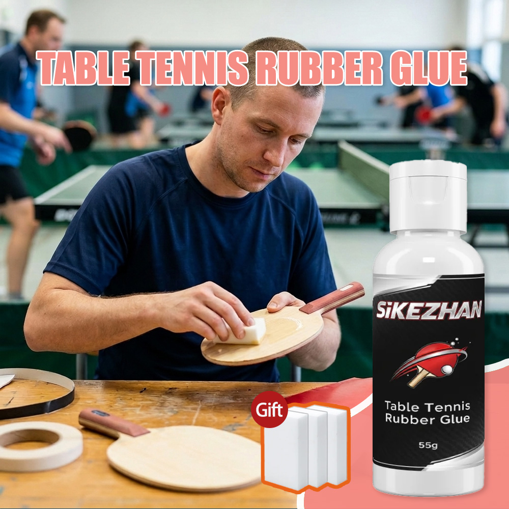 Table Tennis Rubber Review - 55G Table Tennis Rubber Glue Ping