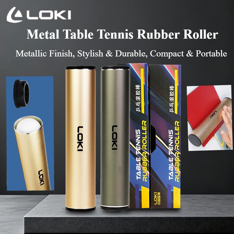 Table Tennis Rubber Review - LOKI Metal Table Tennis Rubber Roller