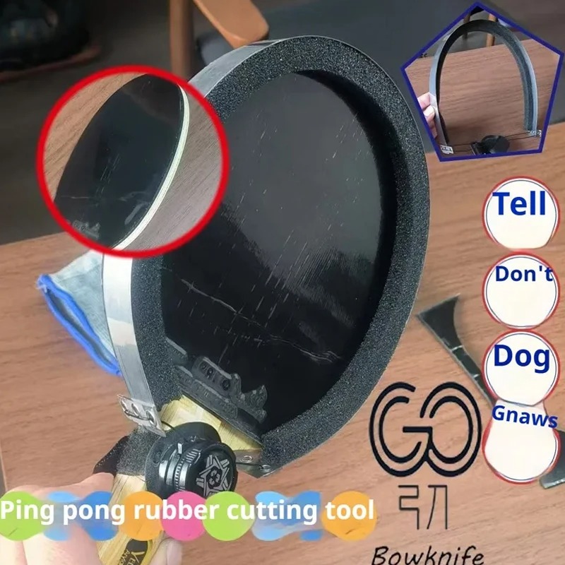 Table Tennis Rubber Manual Cut - Table Tennis Machine recension och pris