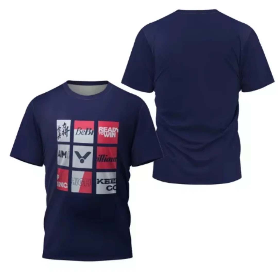 Laser Neon Print men's badmint - Table Tennis Xu Xin recension och pris