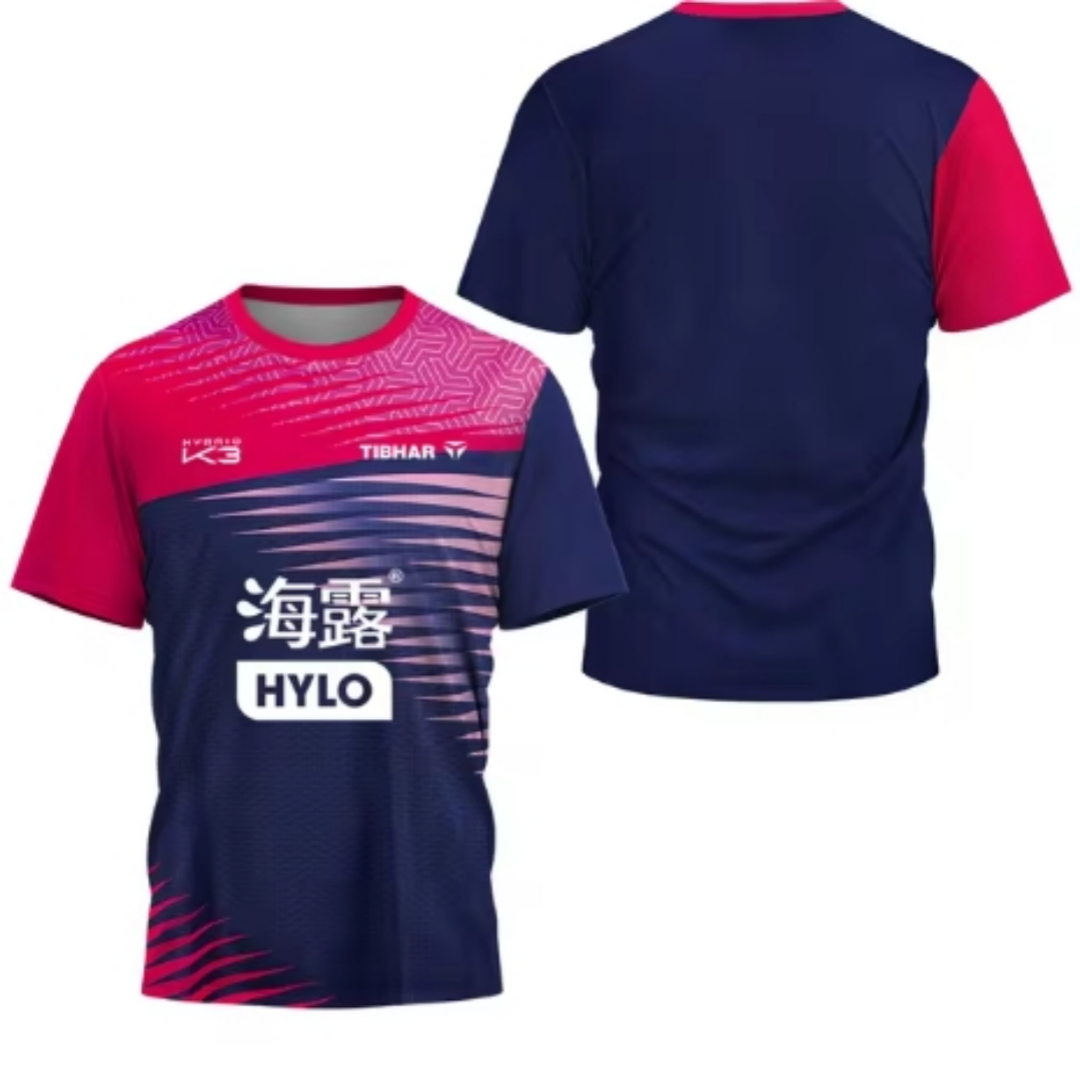 2024 Summer New Triangle Fragm - Table Tennis Club Jersey recension och pris