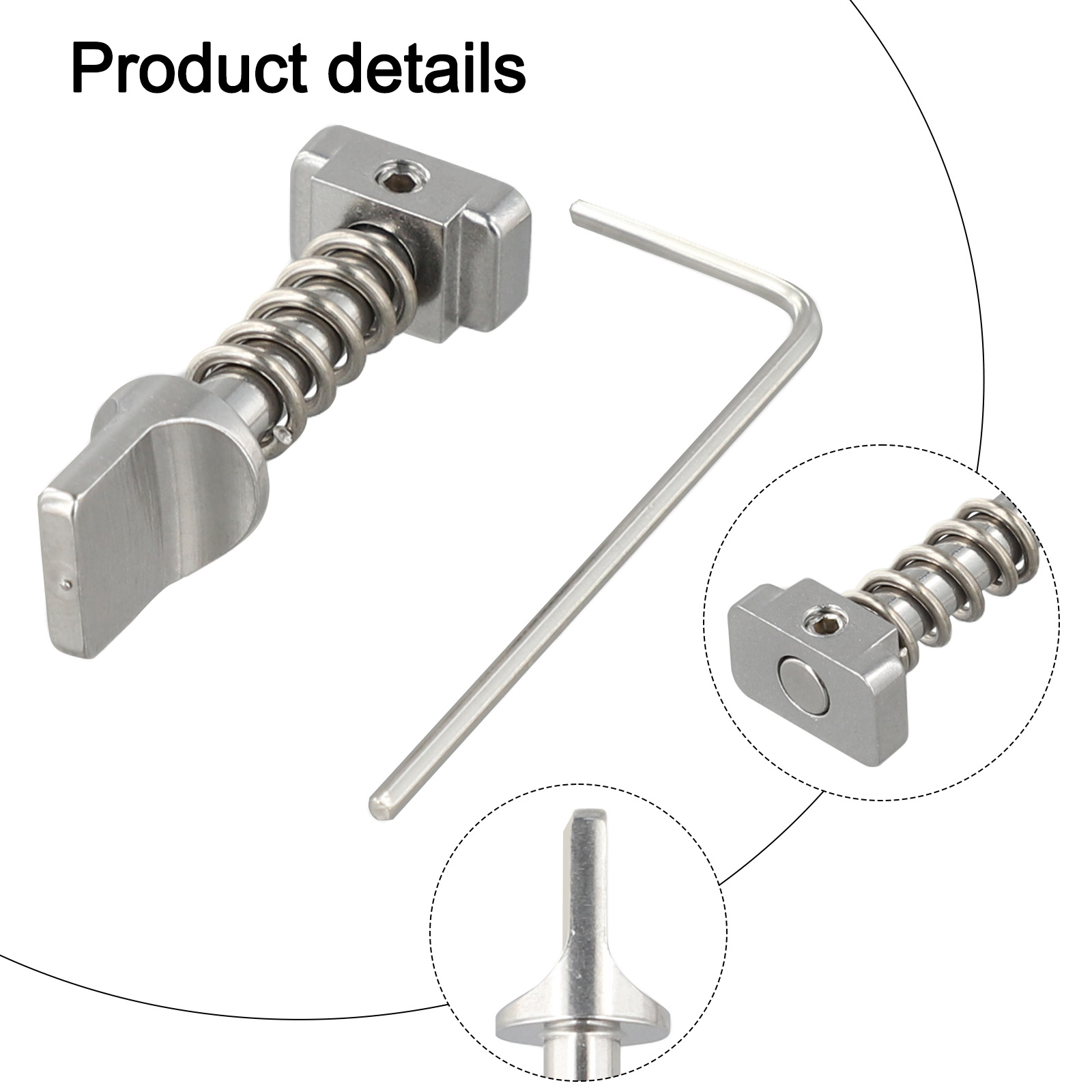 Quick Snap Fin Lock Screw Set  - Table Tennis Zone recension och pris