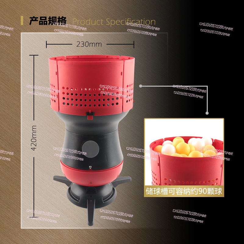 Automatic Table Tennis Robot,  - Robot Ball Machine recension och pris