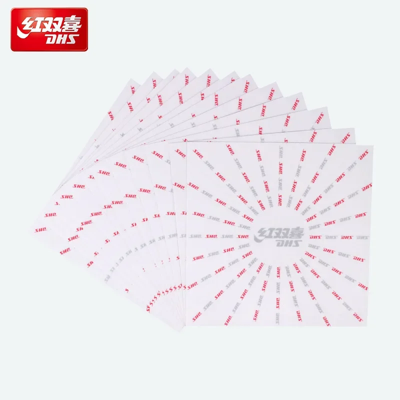 1/2PCS DHS Table Tennis Racket - Table Tennis Rubber Protective Film recension och pris