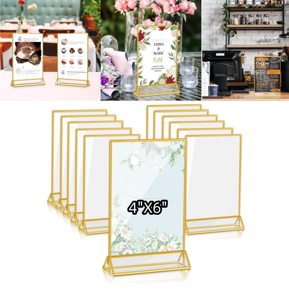 4x6inch Acrylic Sign Holder Wi - Table Tennis Zone recension och pris