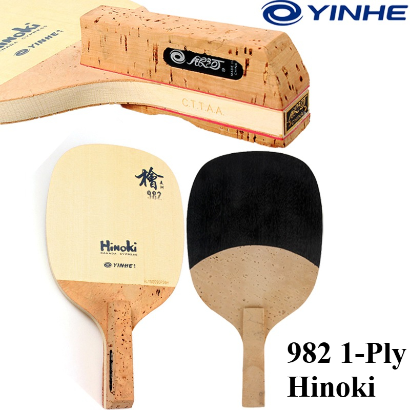 YINHE 982 1-Ply Solid Hinoki T - Table Tennis In Japanese recension och pris