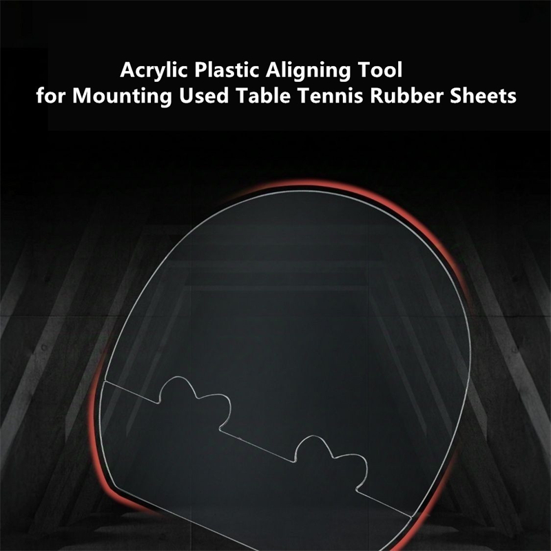 Acrylic Plastic Patchwork Plat - Table Tennis Rubber Protective Film recension och pris