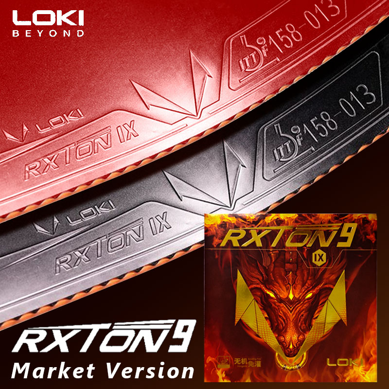 LOKI RXTON 9 Table Tennis Rubb - Table Tennis Rubber Protective Film recension och pris