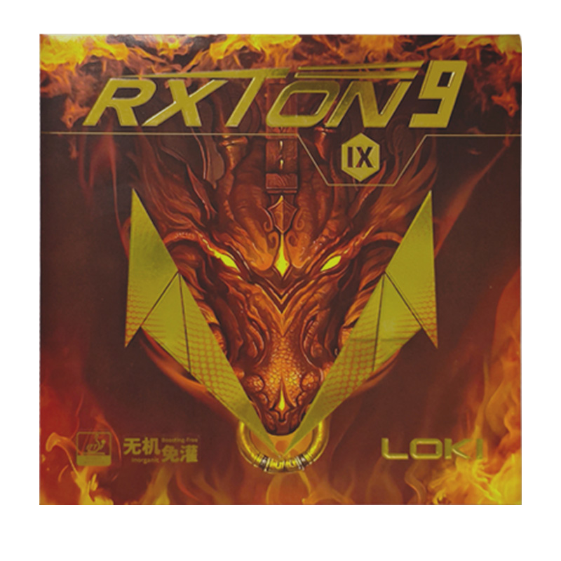LOKI RXTON 9 Table Tennis Rubb - Table Tennis Rubber Protective Film recension och pris