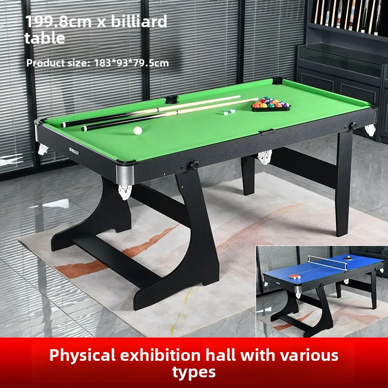 6ft 1.8m Folding Pool Table, 3 - Table Tennis Folding Table recension och pris