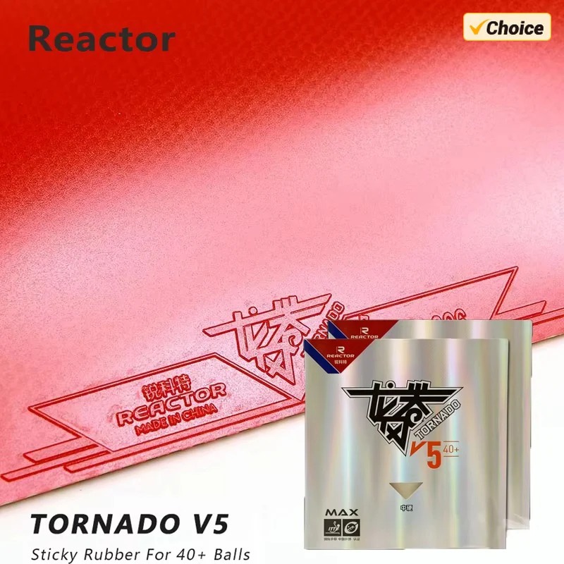 REACTOR Tornado V5 Table Tenni - Table Tennis Rubber Review recension och pris