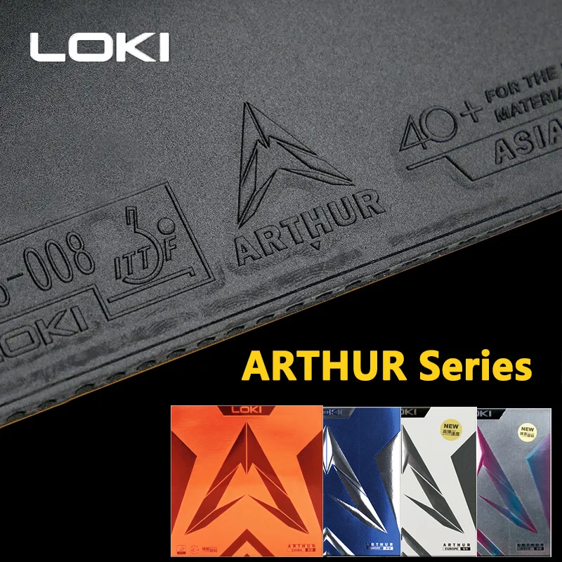 Original LOKI ARTHUR Europe/As - Table Tennis Rubber Review recension och pris
