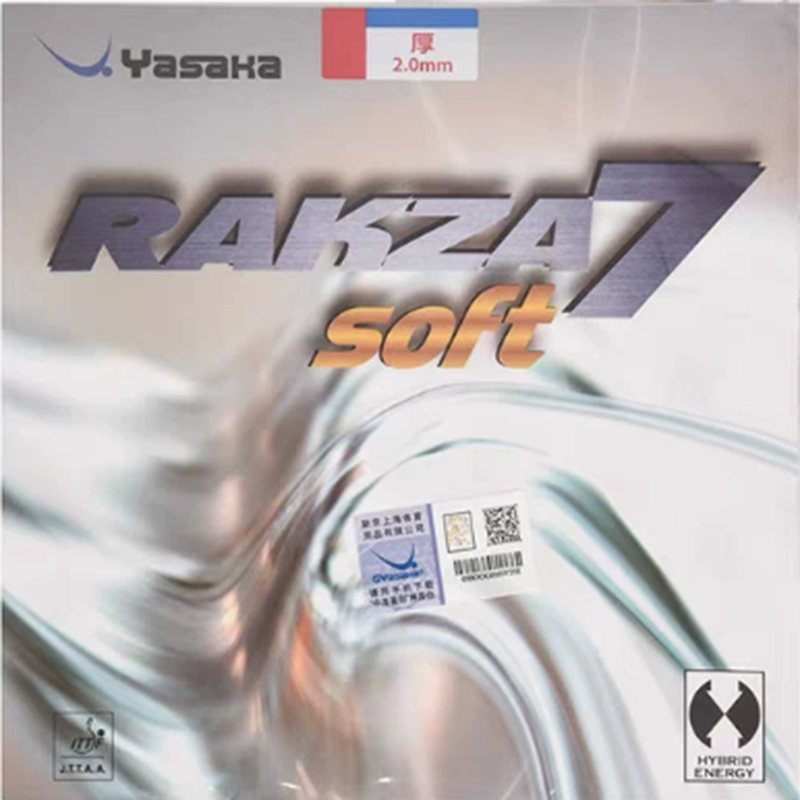 original yasaka RAKZA 7 soft ( - Table Tennis Rubber Review recension och pris