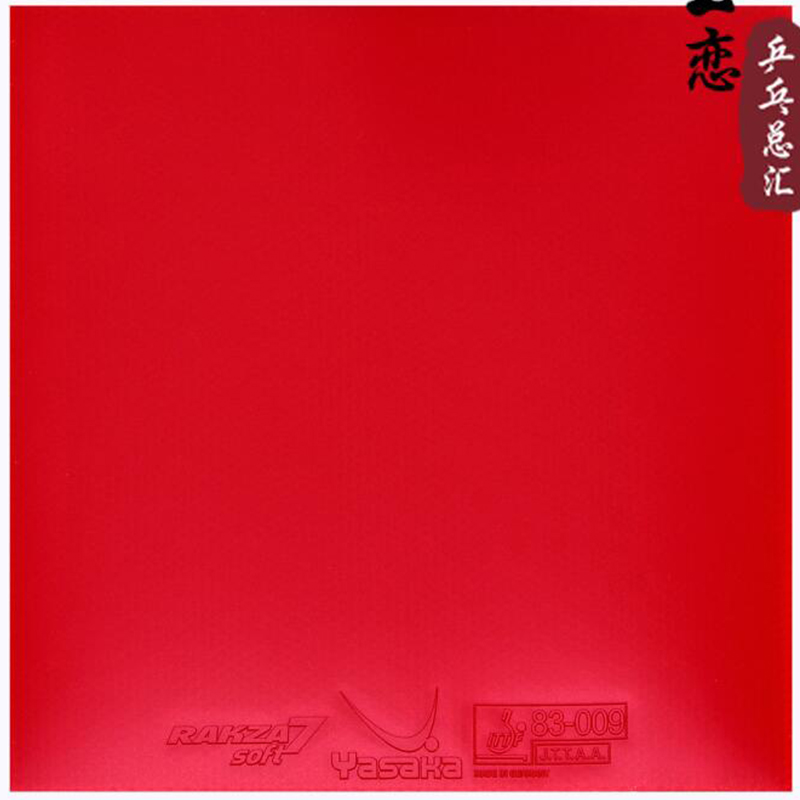 original yasaka RAKZA 7 soft ( - Table Tennis Rubber Review recension och pris