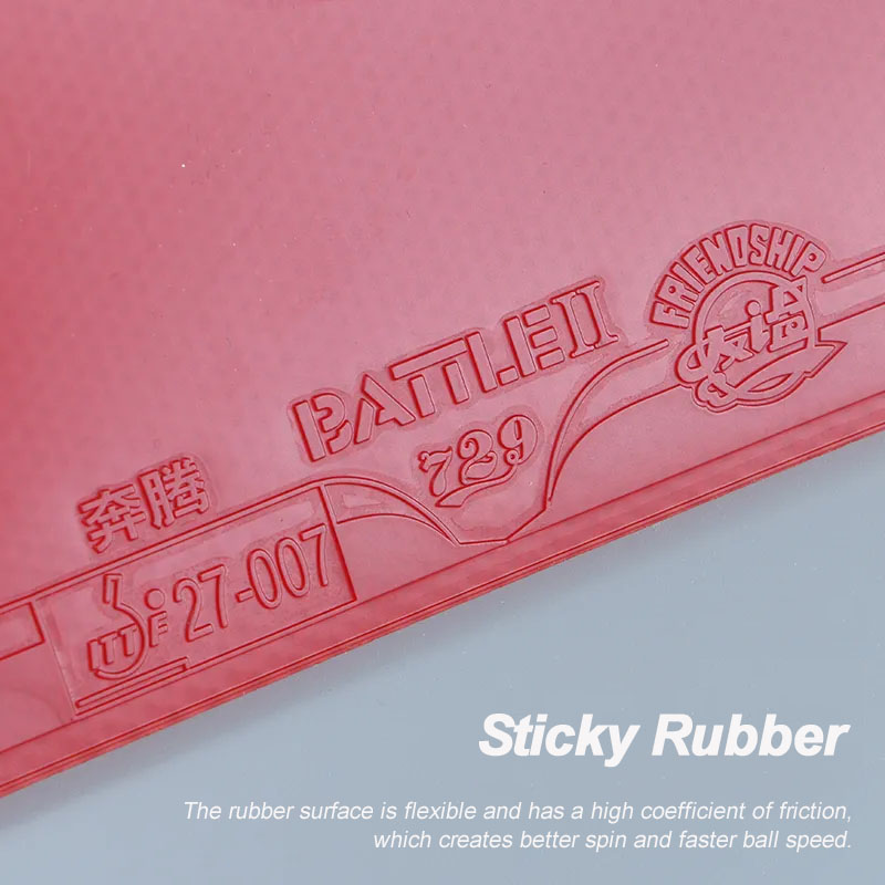 729 Battle 2 Table Tennis Rubb - Table Tennis Rubber Review recension och pris
